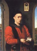 Petrus Christus Portrait of a young man oil painting reproduction
